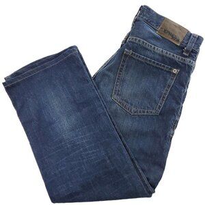 Express Kingston Classic Fit Bootcut Denim Jeans Men's "32x30" Actual 35x26